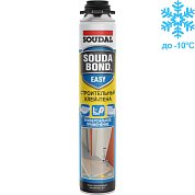 SOUDABOND EASY (зимняя формула). Строительный клей-пена, 750 мл. SOUDAL