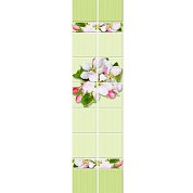 Панели ПВХ&nbsp;&nbsp;Яблоневый цвет зеленый&nbsp;&nbsp;2700*250*8 мм/ 2шт UN