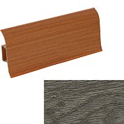 Плинтус "Дуб Оливье" IDEAL с кабельканалом 2,5м 