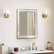 Зеркало MIXLINE "Жемчуг" 535*740 (ШВ) фацет/пескоструйный рисунок