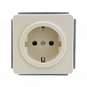 Механизм розетки&nbsp;&nbsp;с БЗК, без ЗП 16А/250V ,цвет бежевый EXTRA