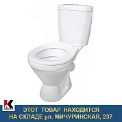 Унитаз компакт "Детский" ROSA белый (сиденье, крепление к полу, , арм.)