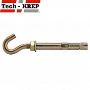 Анкерный болт с крюком&nbsp;&nbsp;16*110&nbsp;&nbsp;М12 "Тех-КРЕП"