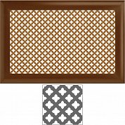Экран радиатора&nbsp;&nbsp;Орех Готика "ЛОТОС" (бук 0,6*0,6)