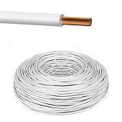 Провод ПуВ (ПВ1) 0,75мм белый (РЭК / Prysmian)