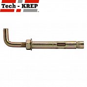 Анкерный болт с Г-обр. крюком&nbsp;&nbsp;12* 70 "Тех-КРЕП"