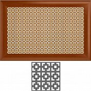Экран радиатора&nbsp;&nbsp;Ольха Дамаск "ВЕРОН" (бук 0,6*0,6)
