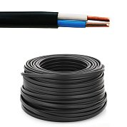 Провод ПВС 2*0,75&nbsp;&nbsp;белый ГОСТок (г.Орел)