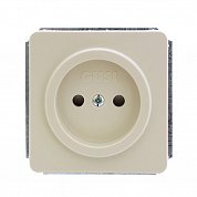 Механизм розетки&nbsp;&nbsp;без БЗК, без ЗП 16А/250V ,цвет бежевый EXTRA