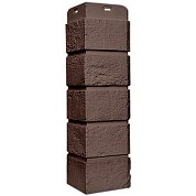 Угол GL состаренный кирпич стандарт шоколадный