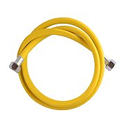 Шланг газовый ПВХ (желтый) 1/2" г/г 1,5 м