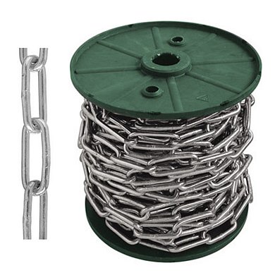 Цепь сварная длиннозвенная, оц. LLC&nbsp;&nbsp;5