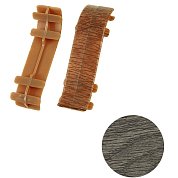 Соединитель "Дуб Оливье" IDEAL д/кабел.плинтуса 