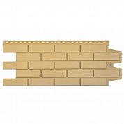 Фасадная панель GL 1,105м*0,410м клинкерный&nbsp;&nbsp;кирпич стандарт песочная Sn=038 м2
