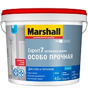 Краска&nbsp;&nbsp;EXPORT-7 мат. BW&nbsp;&nbsp;4,5л Маршал