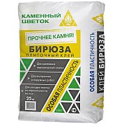 БИРЮЗА. Клей плиточный для нар. и внутр. работ, 25 кг. "Каменный цветок"&nbsp;&nbsp;