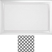 Экран радиатора&nbsp;&nbsp;Белая Дедало Б "ГЛОРИЯ" (1,5*0,6)