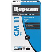 CM 11 PRO. Клей для керамогранита и керамической плитки для пола и стен <br>(до 60х60 см), 25кг. Церезит