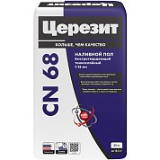 CN 68. Наливной пол быстротвердеющий, тонкослойный (1-15мм), 25кг. Церезит