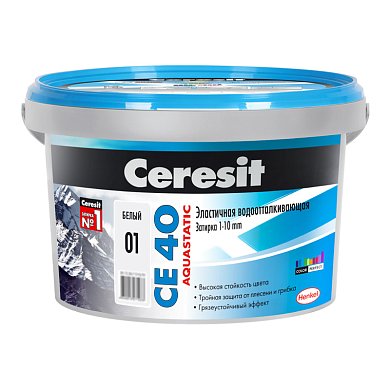 CE 40/2 Затирка "Белый" 01. Ceresit, 2 кг