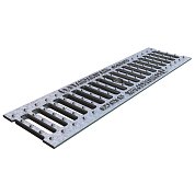 Решетка водоприемная Basic РВ-10.14.50&nbsp;&nbsp; (0,5 м) щелевая чугунная ВЧ оц. кл.С