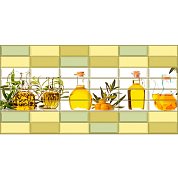 Панели ПВХ&nbsp;&nbsp;Плитка "Ароматы масла"&nbsp;&nbsp;960*480*0,4 мм ДЕКОКАМ