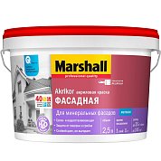 Краска Акрикор&nbsp;&nbsp;фасад. BW&nbsp;&nbsp;2,5л Маршал