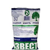 Известь-пушонка малоактивная, 2 кг 
