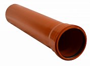 Труба ПВХ наружняя 160*4,0&nbsp;&nbsp;L=1,0 м (Мпласт, Хемкор)