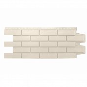 Фасадная панель GL 1,105м*0,410м&nbsp;&nbsp;клинкерный&nbsp;&nbsp;кирпич стандарт молочная Sn=038 м2