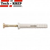  Дюбель с шурупом "Быстрый монтаж"&nbsp;&nbsp;8* 80 SM-L пот.борт "Тех-КРЕП"