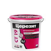 CT 19 Зима. Грунтовка бетоноконтакт, 5кг. Церезит