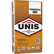 ТЕПЛОМОНТАЖ МВП. Клей для крепления минеральноватных плит, 25кг. Unis