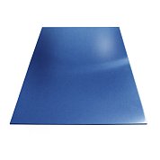 Лист оцинков. Сигнальный синий 1250*2500*0,4