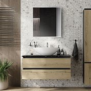 Зеркало MIXLINE "Квадрат" 530х530 (ШВ) без полки с фацетом