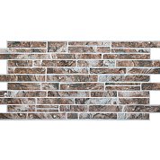 Панели ПВХ&nbsp;&nbsp;Сланец коричневый&nbsp;&nbsp;960*480*0,3 мм ДЕКОКАМ