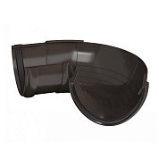 Угол желоба 90°-150° регулируемый ПВХ ТехноНИКОЛЬ, темно-коричневый