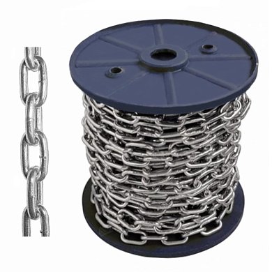 Цепь сварная короткозвенная, оц. SLC&nbsp;&nbsp;6