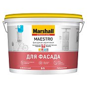 Краска Маэстро фасад. акрил. BW&nbsp;&nbsp;2,5л Маршал