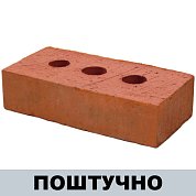 Кирпич Полнотелый/малопустотный керамический 1НФ М-200(1,0) г.Саратов ШТУЧНО