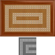 Экран радиатора&nbsp;&nbsp;Ольха Цезарь "АНТИК" (бук 0,6*0,6)